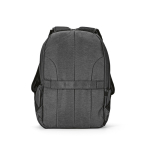 Mochila de nylon reciclado con cremalleras impermeables 22L 15,6'' color gris oscuro segunda vista