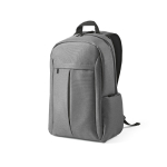 Mochila de nylon reciclado con cremalleras impermeables 22L 15,6” color gris claro