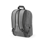Mochila de nylon reciclado con cremalleras impermeables 22L 15,6'' color gris claro segunda vista