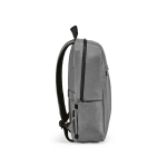 Mochila de nylon reciclado con cremalleras impermeables 22L 15,6'' color gris claro tercera vista