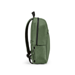Mochila de nylon reciclado con cremalleras impermeables 22L 15,6'' color verde militar tercera vista