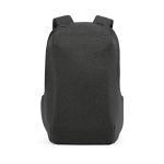 Mochila para marketing con cerradura numérica y tejidos anticorte 20L 15,6'' color negro vista frontal