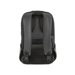 Mochila para marketing con cerradura numérica y tejidos anticorte 20L 15,6'' color gris oscuro vista trasera