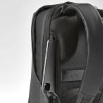 Mochila de RPET con cerradura numérica y tejidos anticorte 20L 15,6” color gris oscuro segunda vista de detalle