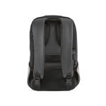 Mochila para marketing con cerradura numérica y tejidos anticorte 20L 15,6'' color gris claro vista trasera