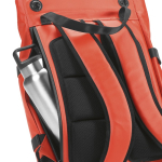 Mochila impermeable ecológica con cierre magnético para PC 17” color rojo tercera vista