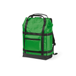 Mochila impermeable ecológica con cierre magnético para PC 17” color verde