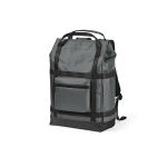 Mochila impermeable ecológica con cierre magnético para PC 17” color gris oscuro