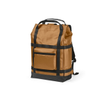 Mochila impermeable ecológica con cierre magnético para PC 17” color camel