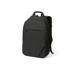 Mochila de 300D RPET con compartimento frontal con cremallera 18L 15,6” color negro