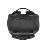 Mochila de poliéster reciclado con compartimento para portátil 18L color negro quinta vista