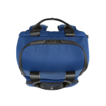 Mochila de poliéster reciclado con compartimento para portátil 18L color azul quinta vista