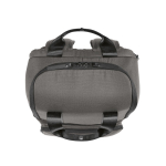 Mochila de poliéster reciclado con compartimento para portátil 18L color gris quinta vista
