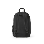 Mochila corporativa de RPET para portátil con acabado ripstop 15,6'' color negro vista trasera