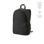 Mochila corporativa de RPET para portátil con acabado ripstop 15,6'' color negro