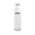 Botella de acero reciclado de doble pared con tapa de rueda 750ml vista principal