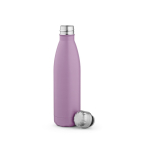 Botella de acero inoxidable reciclado con tapón antigoteo 500ml color violeta segunda vista