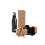 Botella de acero inoxidable reciclado con tapón antigoteo 500ml octava vista