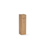 Botella de acero inoxidable reciclado con tapón antigoteo 500ml vista en caja