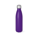 Botella de acero inoxidable reciclado con tapón antifugas 1L color violeta