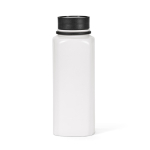 Botella de acero inoxidable reciclado con tapa 360 de pulsador 750ml segunda vista