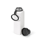 Botella de acero inoxidable reciclado con tapa 360 de pulsador 750ml