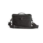 Nevera de plástico reciclado con doble asa de transporte 7.5L color negro tercera vista