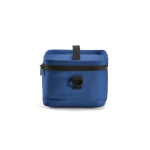 Nevera de plástico reciclado con doble asa de transporte 7.5L color azul segunda vista
