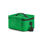 Nevera de plástico reciclado con doble asa de transporte 7.5L color verde segunda vista