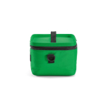 Nevera de plástico reciclado con doble asa de transporte 7.5L color verde tercera vista