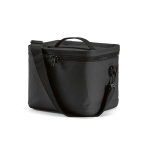Nevera aislante de plástico reciclado con apertura amplia 10L color negro