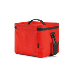 Nevera aislante de plástico reciclado con apertura amplia 10L color rojo segunda vista