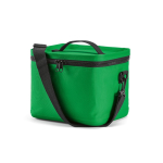 Nevera aislante de plástico reciclado con apertura amplia 10L color verde