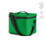 Nevera aislante de plástico reciclado con apertura amplia 10L color verde