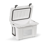 Nevera de plástico reciclado de doble pared con aislamiento 35L color blanco segunda vista