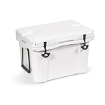 Nevera de plástico reciclado de doble pared con aislamiento 35L color blanco tercera vista