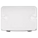 Nevera de plástico reciclado de doble pared con aislamiento 35L color blanco vista de detalle