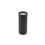 Vaso de viaje de acero inoxidable reciclado de doble pared 340ml color negro segunda vista