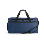 Bolsa deportiva impermeable de plástico eco con bolsillo oculto 50L color azul