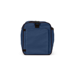 Bolsa deportiva impermeable de plástico eco con bolsillo oculto 50L color azul tercera vista