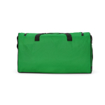 Bolsa deportiva impermeable de plástico eco con bolsillo oculto 50L color verde vista trasera