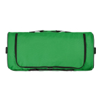 Bolsa deportiva impermeable de plástico eco con bolsillo oculto 50L color verde segunda vista