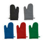 Guante de cocina con pulgar separado en algodón reciclado 220g /m2