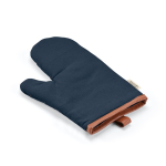 Guante de cocina robusto de algodón eco con pulgar separado 280 g/m2 color azul marino