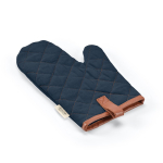 Guante de cocina robusto de algodón eco con pulgar separado 280 g/m2 color azul marino segunda vista