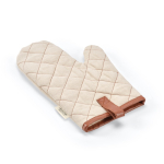 Guante de cocina robusto de algodón eco con pulgar separado 280 g/m2 color natural segunda vista
