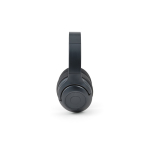 Auriculares inalámbricos con cancelación activa y micrófono con IA color gris oscuro segunda vista de detalle