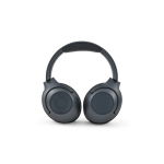 Auriculares inalámbricos con cancelación activa y micrófono con IA color gris oscuro vista frontal
