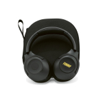 Auriculares inalámbricos con cancelación activa y micrófono con IA color gris oscuro cuarta vista