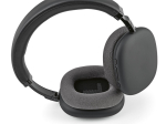 Auriculares inalámbricos con cancelación de ruido y micrófono color negro segunda vista de detalle